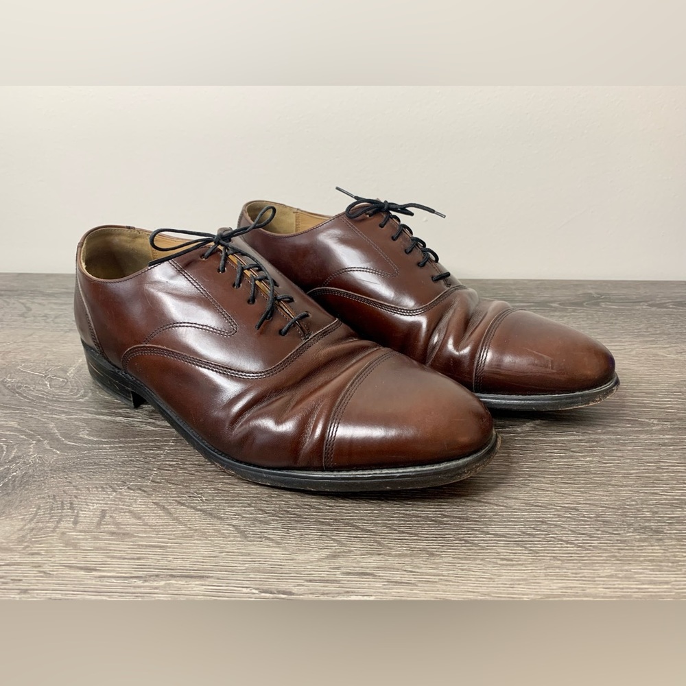 Hanover MasterFlex Men’s Brown Dress Shoes, Size 12